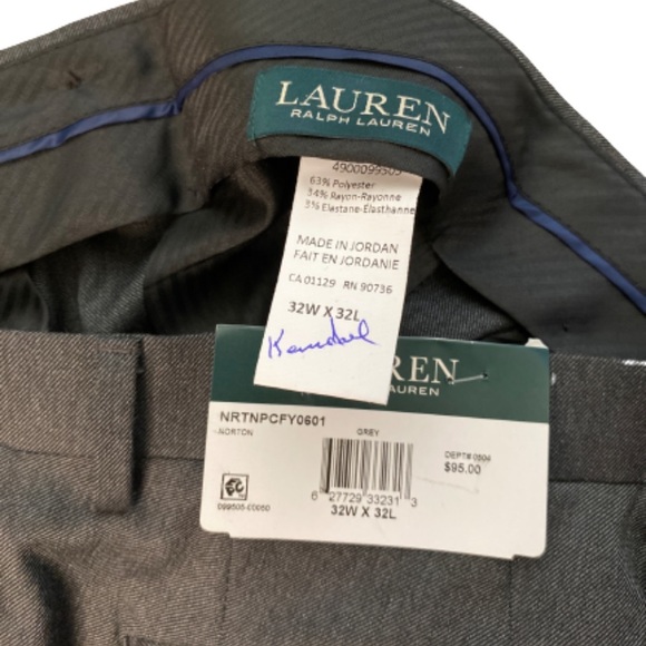 RALPH LAUREN Norton Classic Fit Pants - 32X32 - Picture 9 of 9